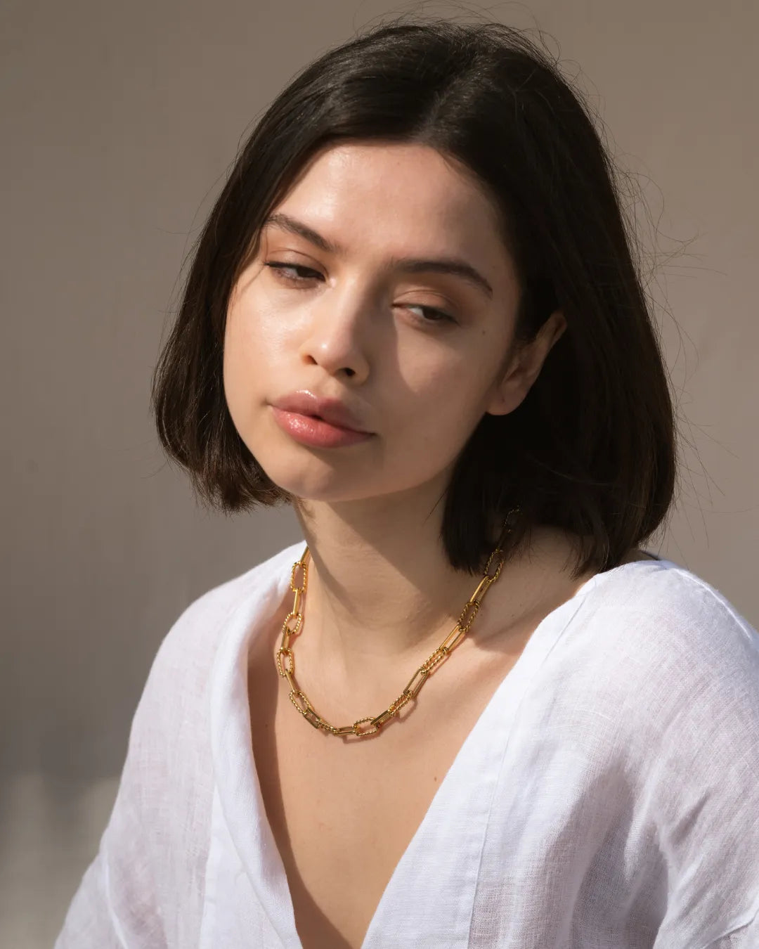 Golden Chainet Necklace