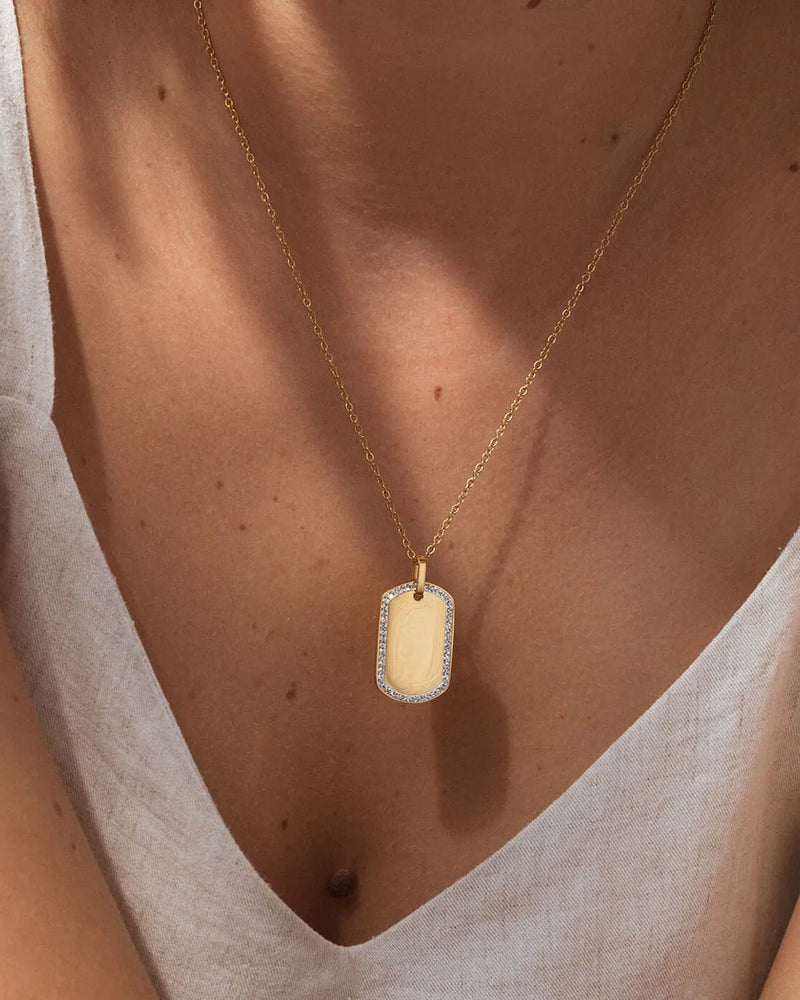 Forever Tag Necklace
