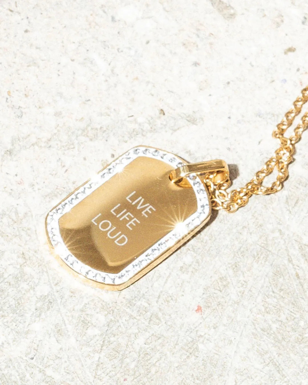 Forever Tag Necklace