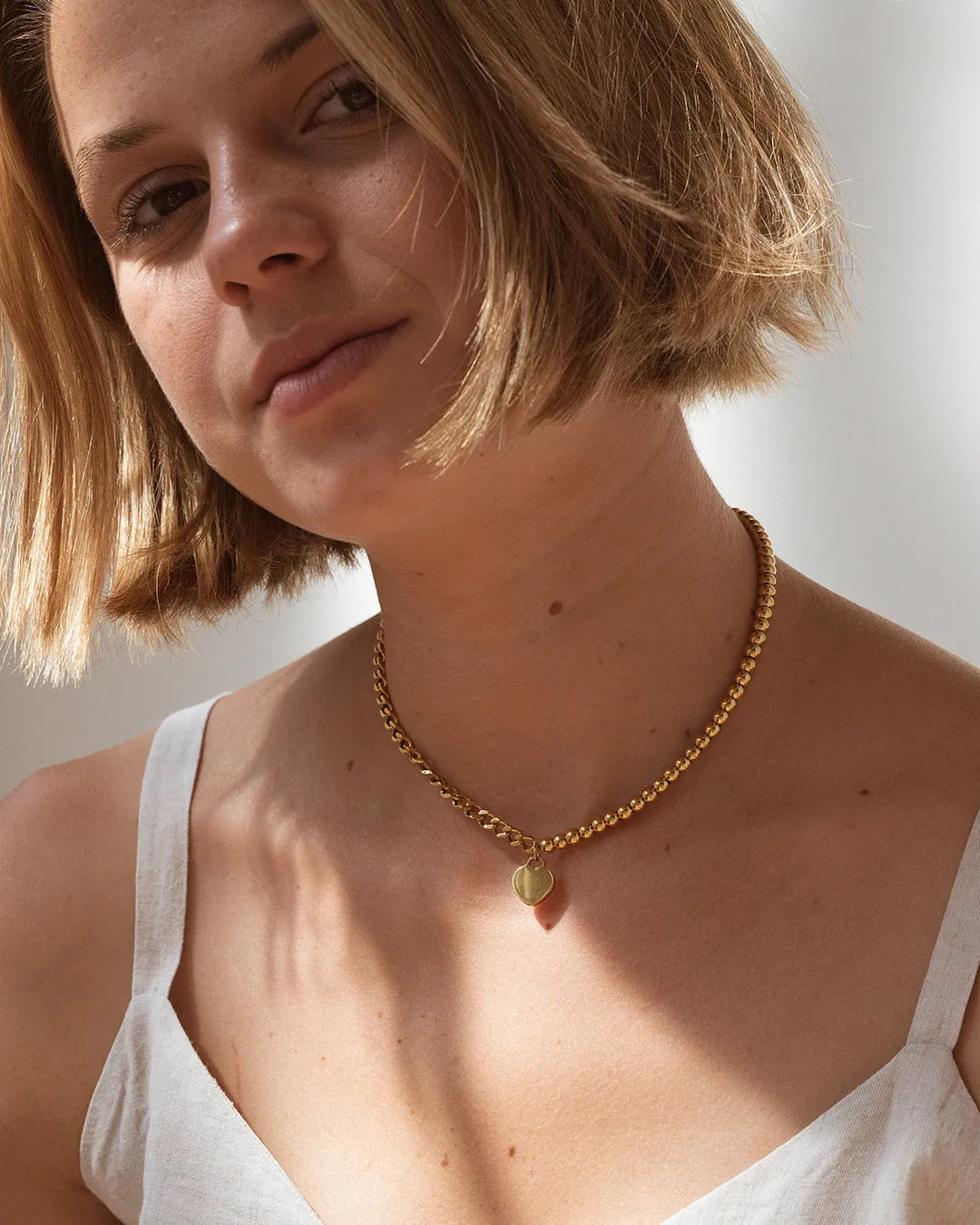 Heart Balls Necklace