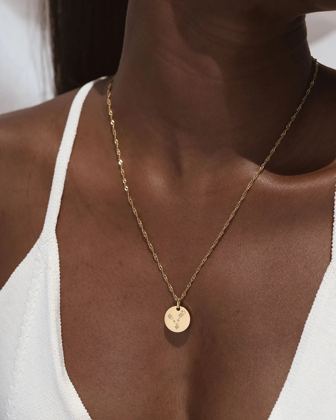 Pisces Zodiac Necklace