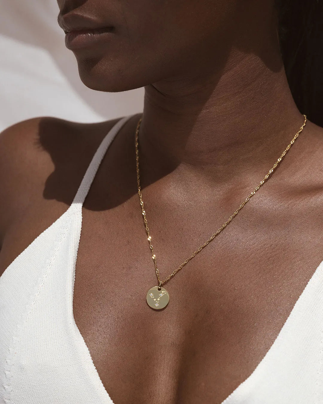 Pisces Zodiac Necklace