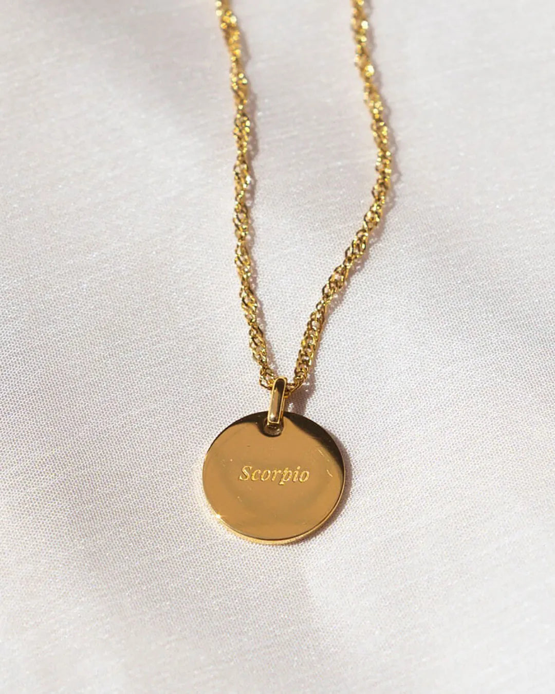 Scorpio Zodiac Necklace