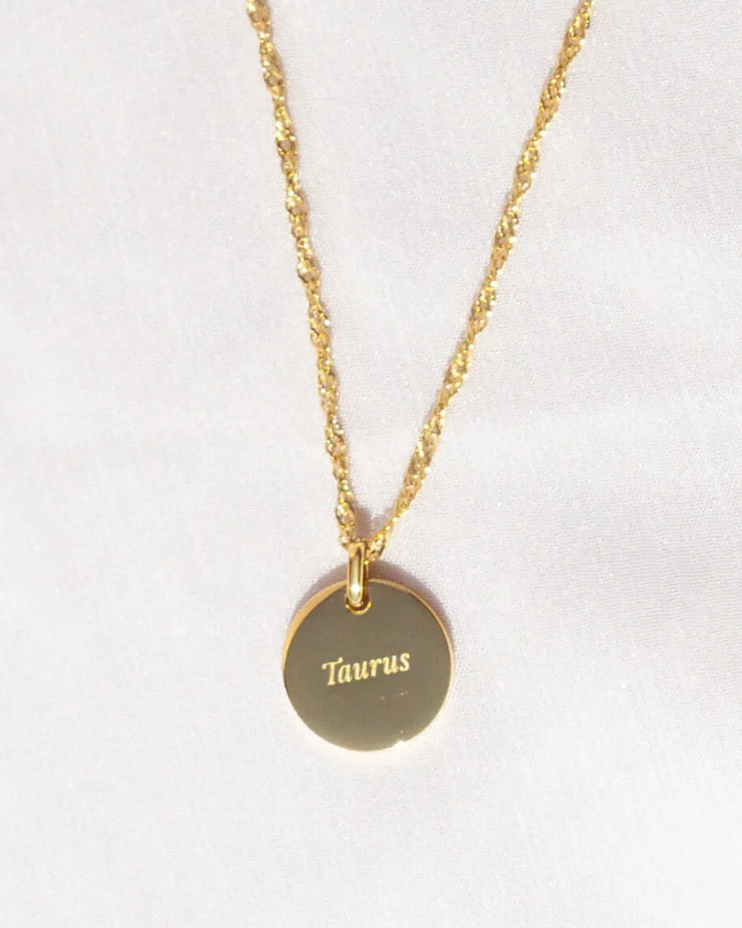 Taurus Zodiac Necklace