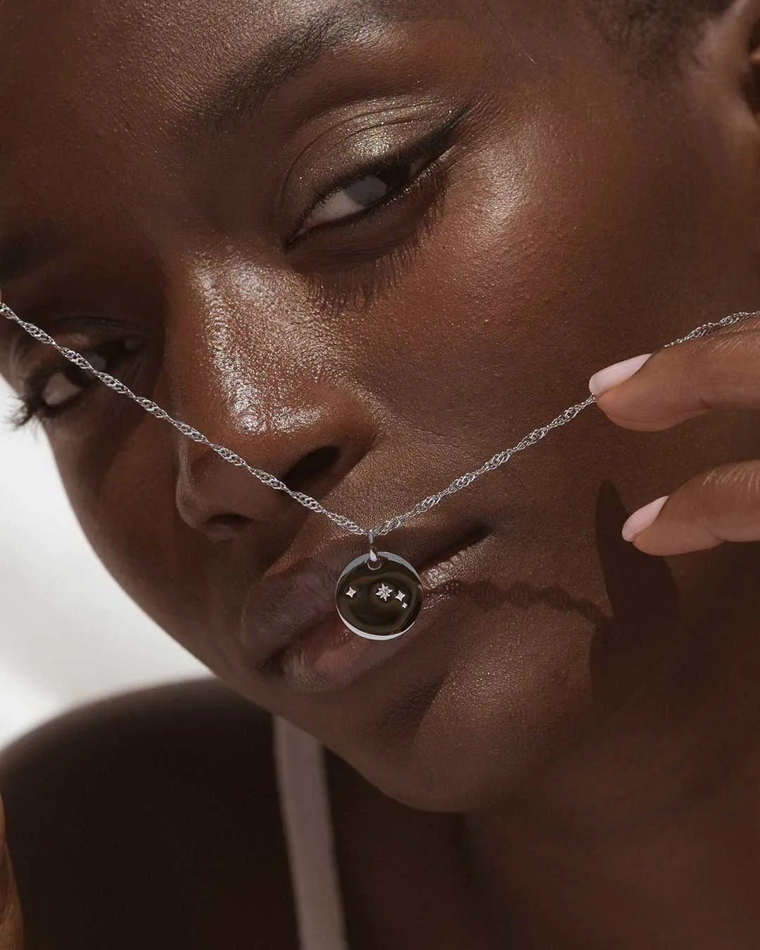 Silver Zodiac Aries Necklace
