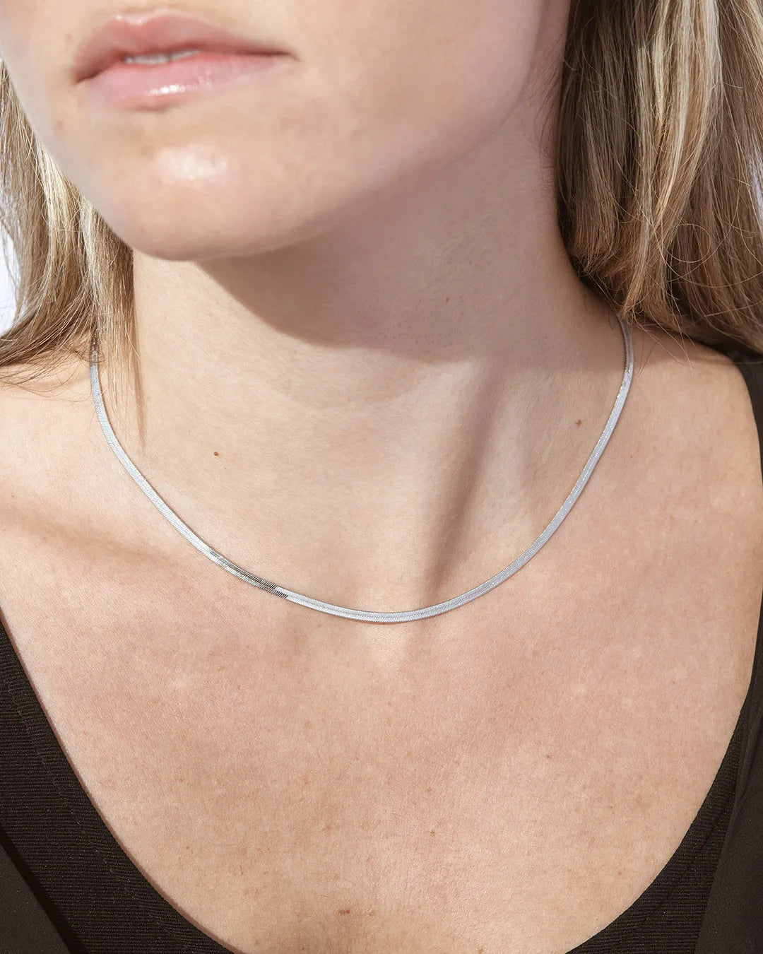 Boa Silver Chain Necklace