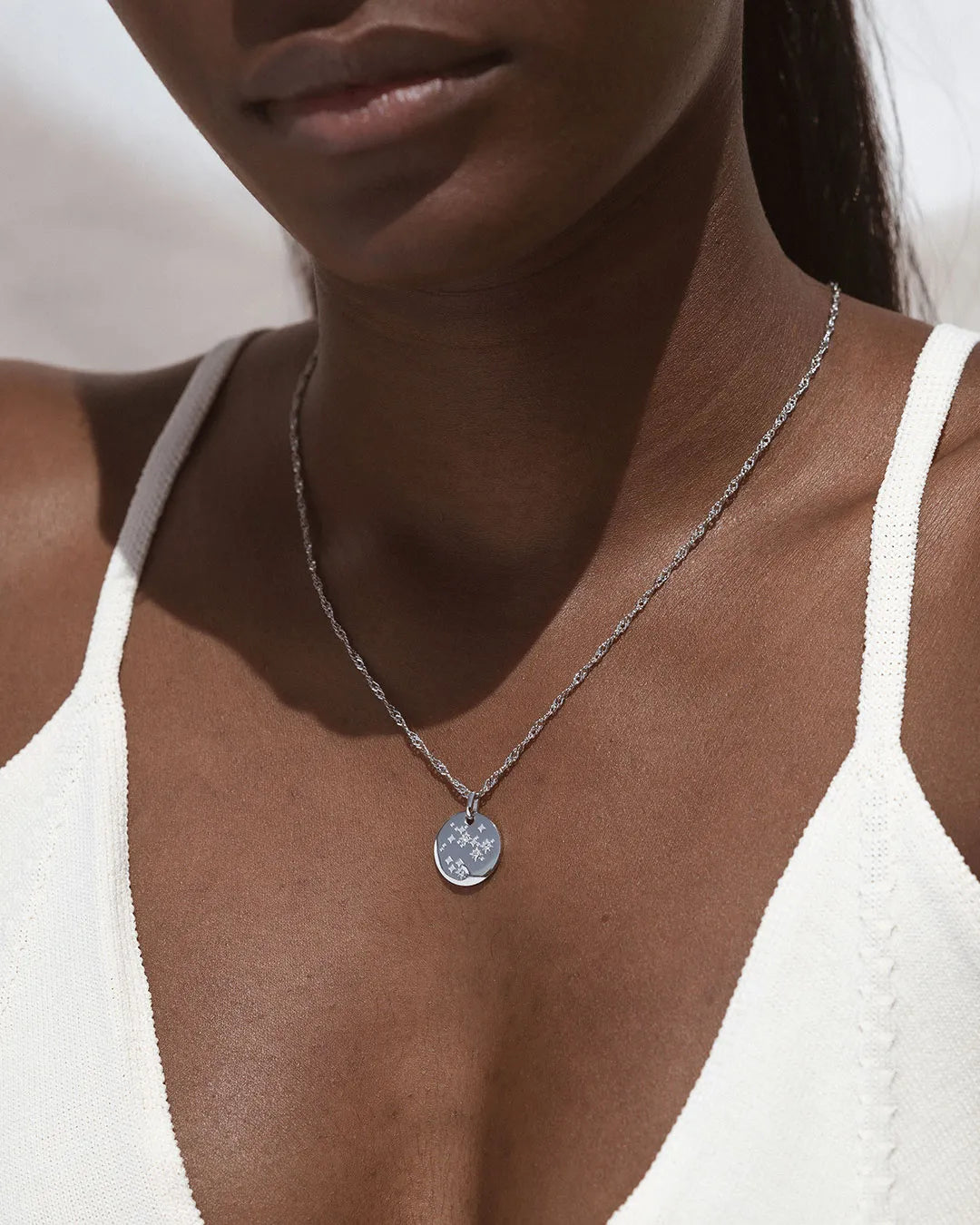 Silver Zodiac Sagittarius Necklace