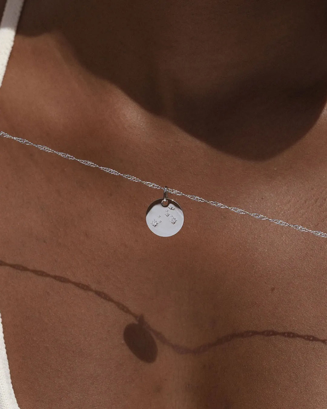 Leo Zodiac Silver Necklace