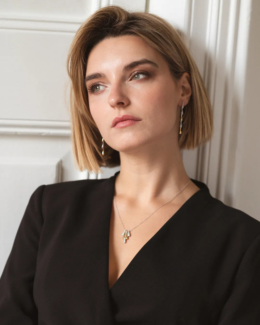 Long Sonnette Earrings 