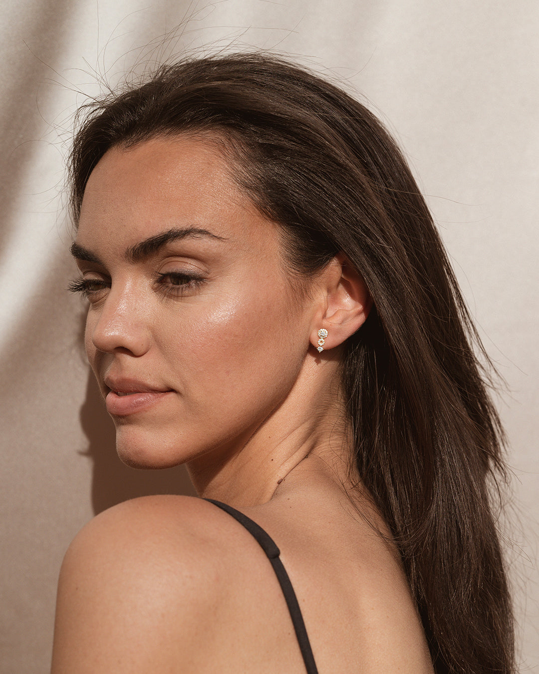 Air Zirconia Earrings
