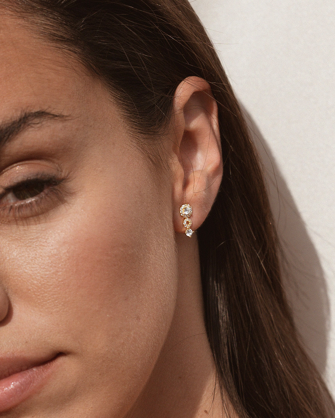 Air Zirconia Earrings