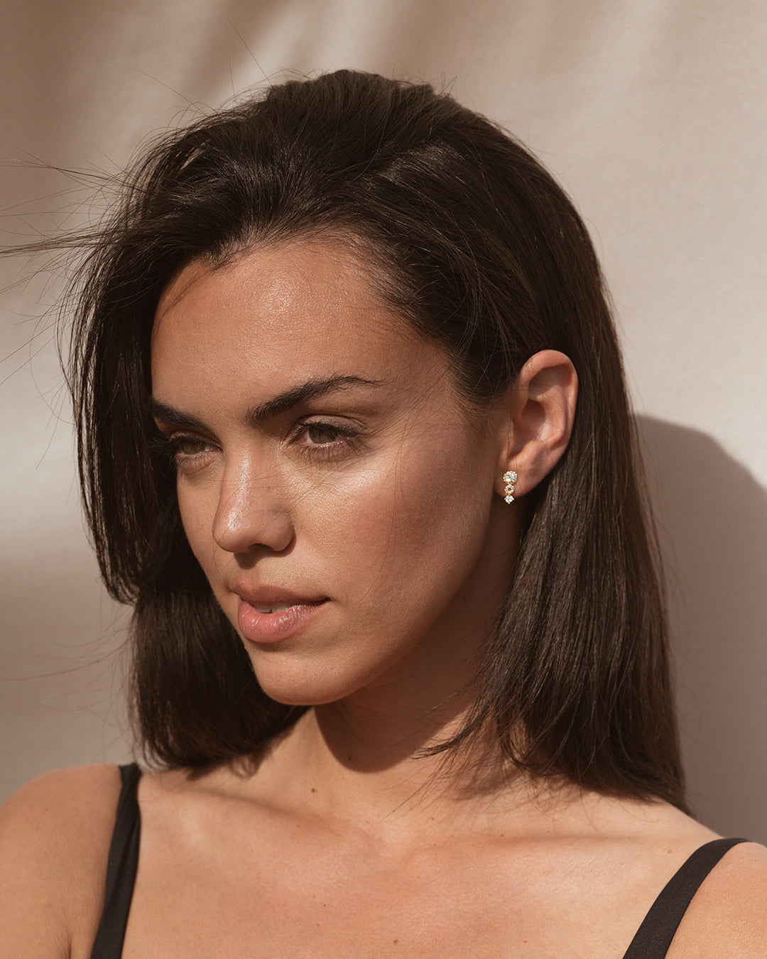 Air Zirconia Earrings
