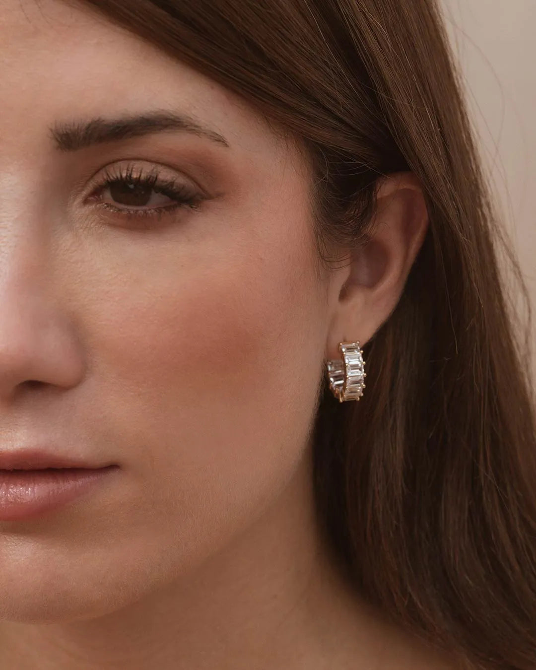Light Baguette Hoops