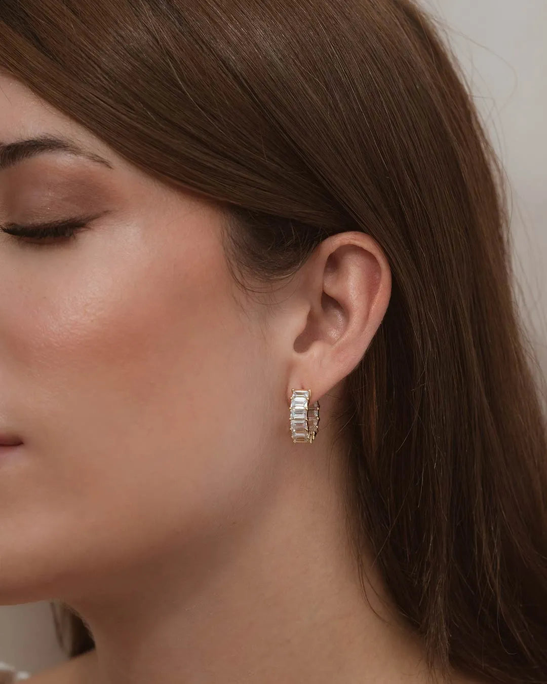 Light Baguette Hoops