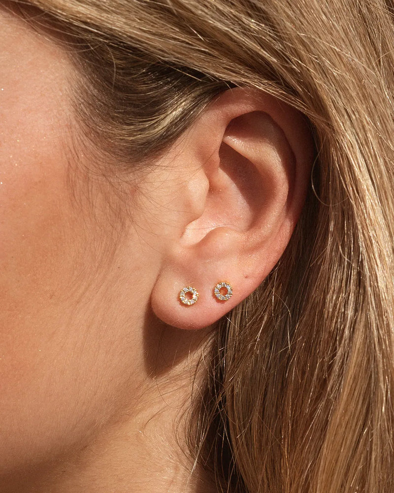 Mini Circle Earring