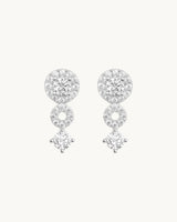 Pendientes Plata Circonitas Aire