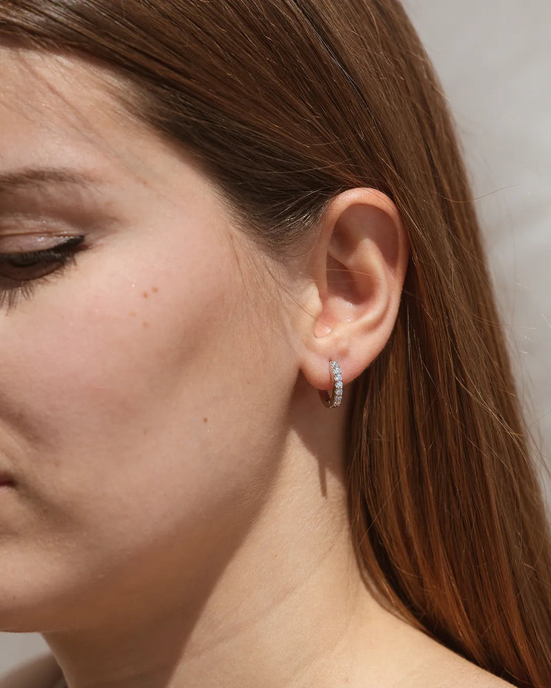 Silver Earrings Ideal Small