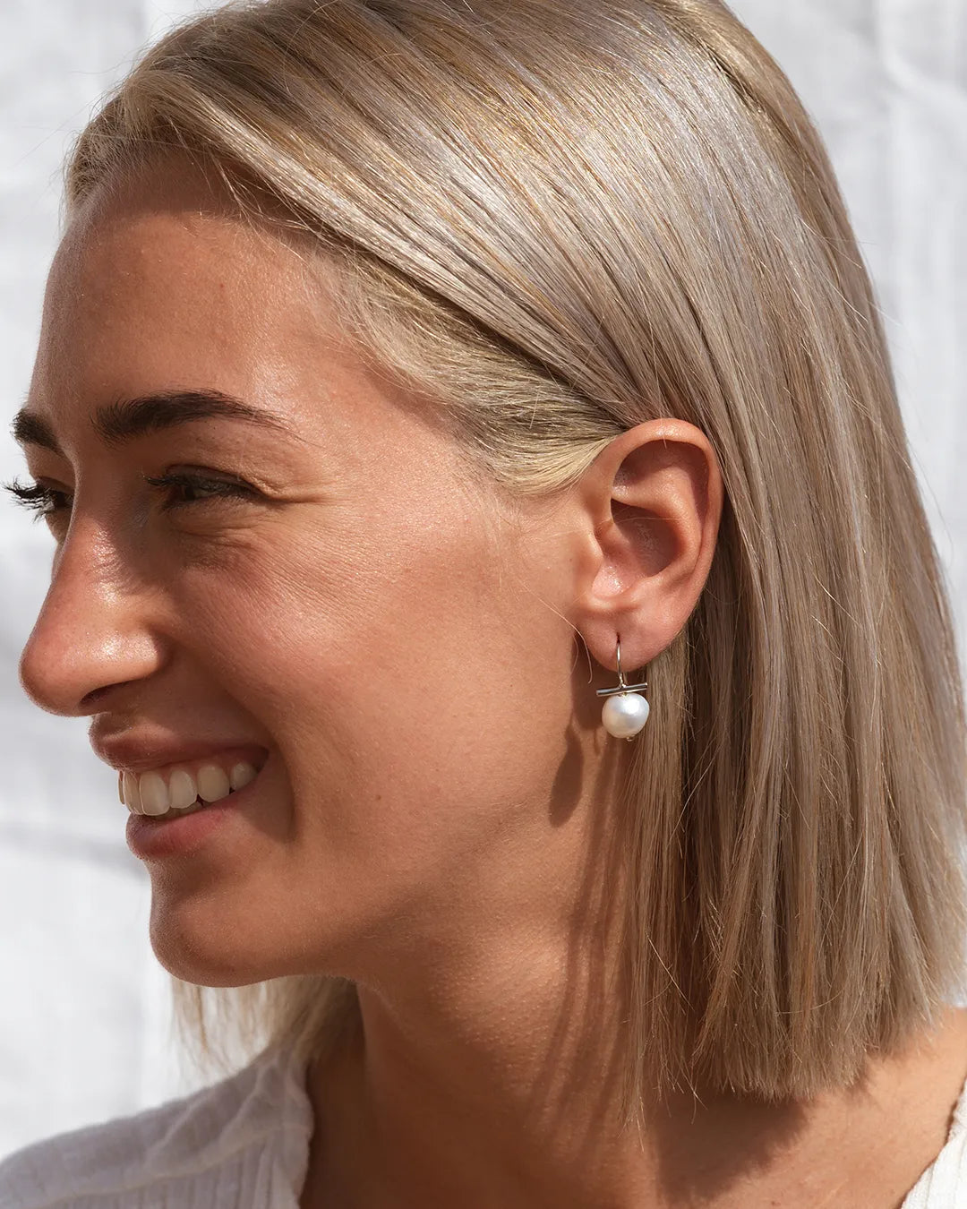 Pearl Silver Earrings Pearl