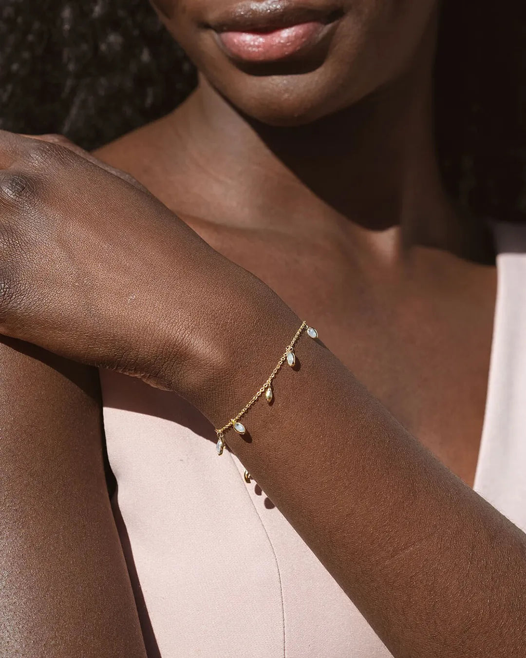 Pulsera Piedra Lunar Moresby