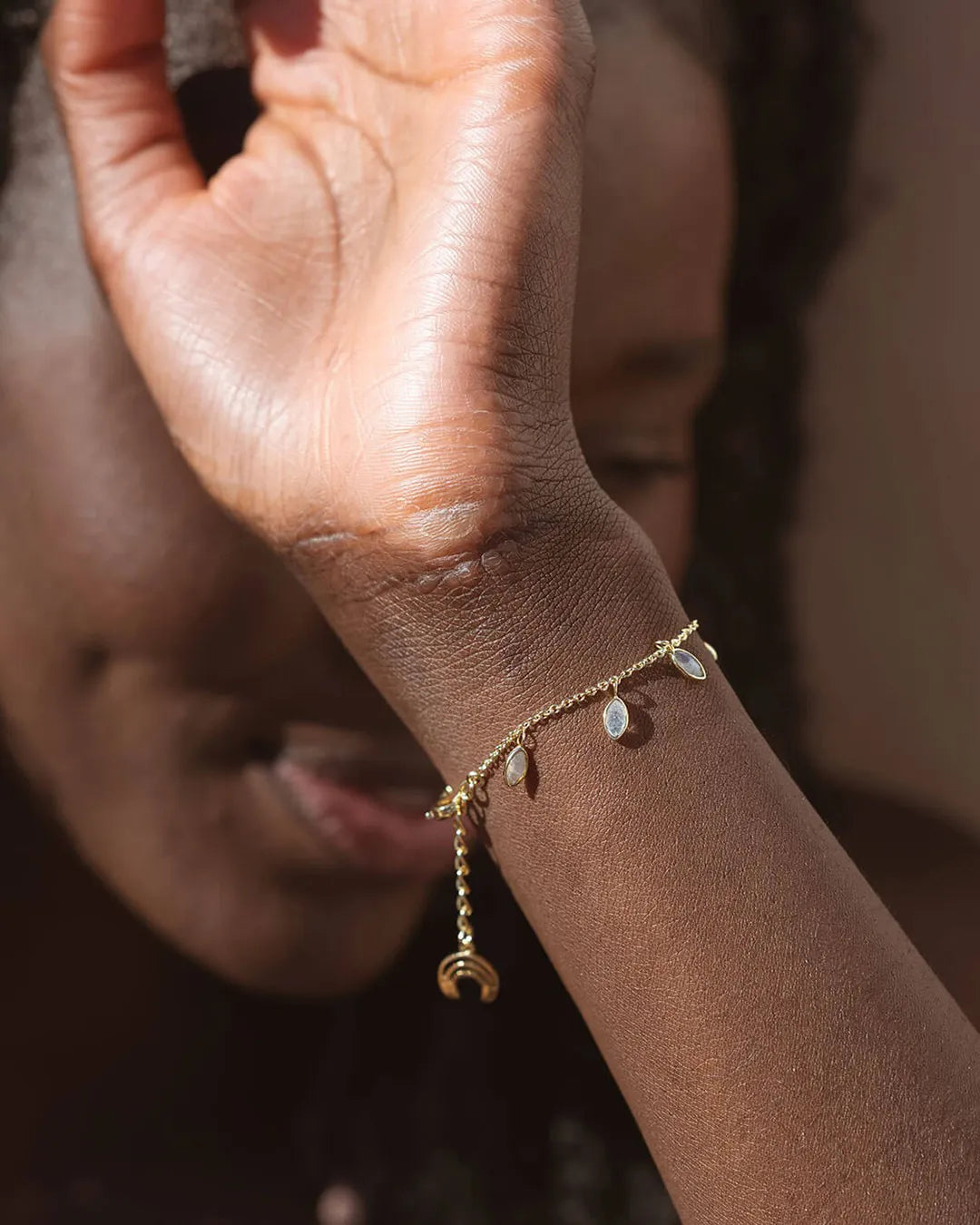 Pulsera Piedra Lunar Moresby