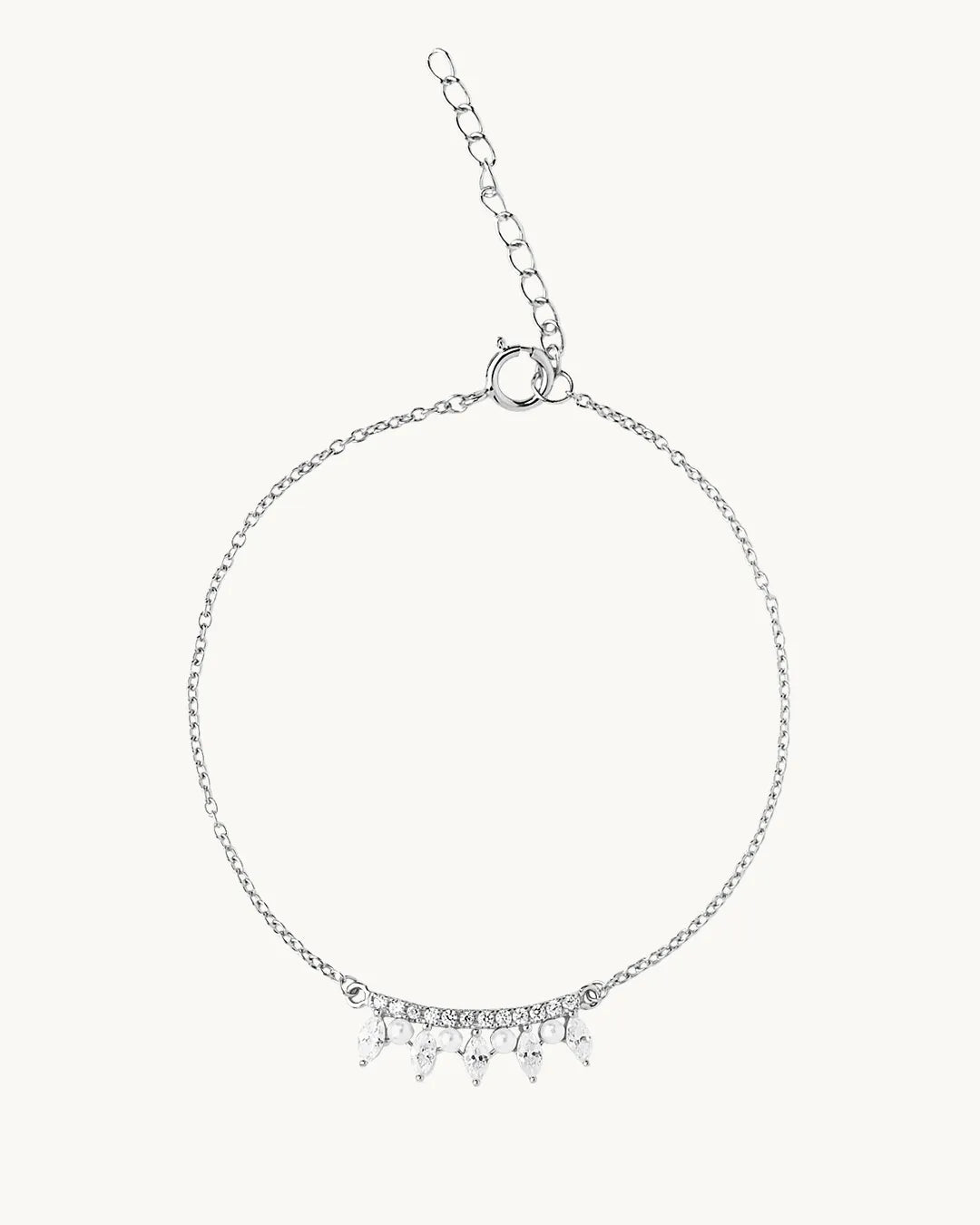 Pulsera Plata Circonitas Bette