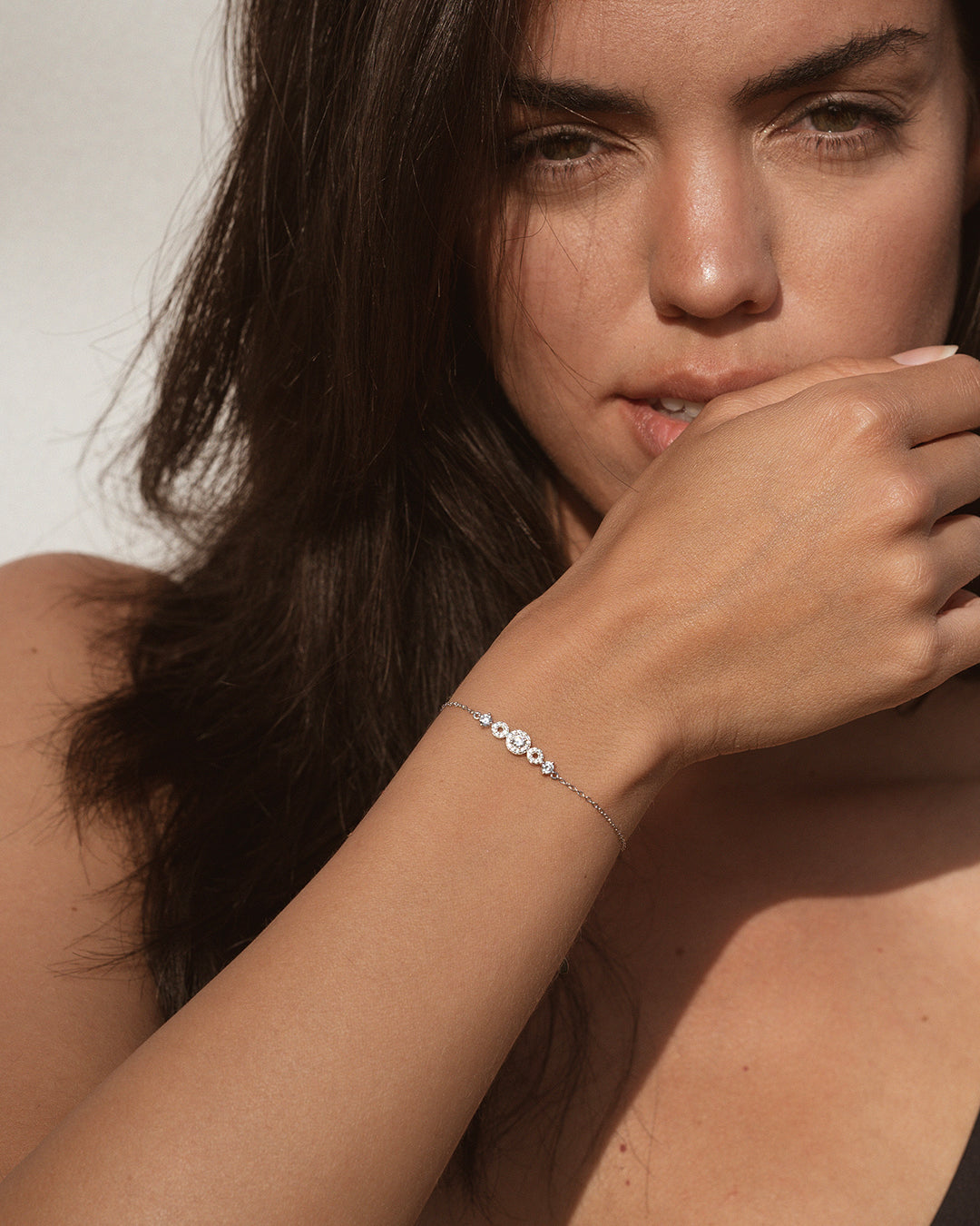 Breeze Zirconia Silver Bracelet