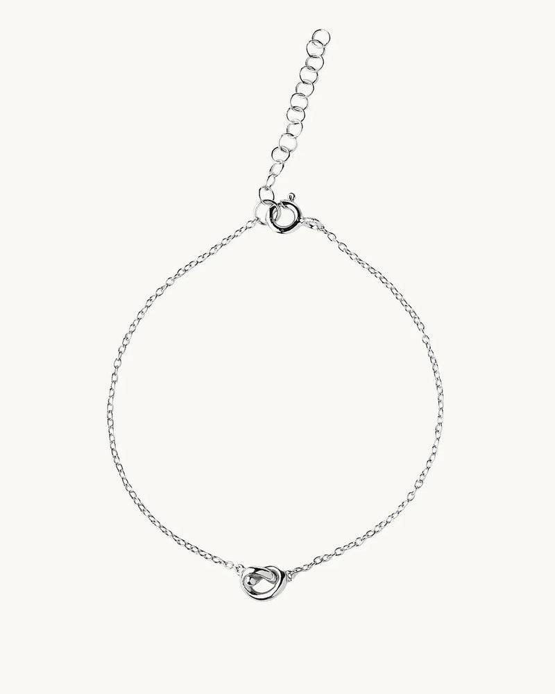 Pulsera Plata Twist
