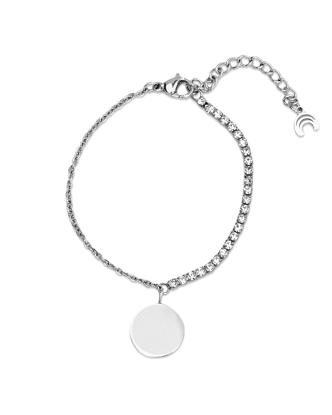 Pulsera Plateada Tennis Union