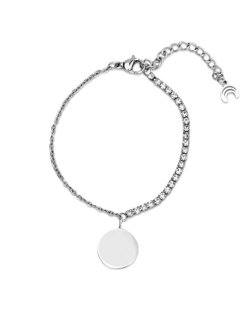 Pulsera Plateada Tennis Union