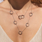 Set Eternity Crystal Silver